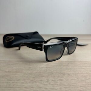 Ray-Ban RB2191 INVERNESS 1294/3M 54MM Black Frame Blue Gradient Lens Sunglasses